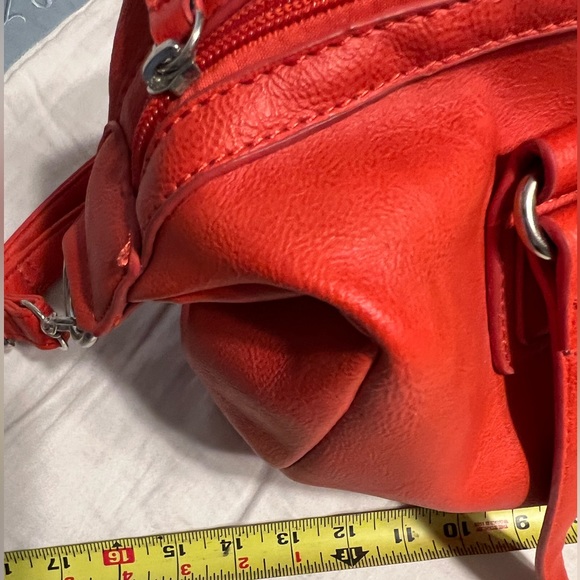 David Jones Bags David Jones Vintage Red Large Shoulder Bag Poshmark